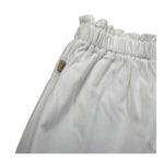 Bamboom+Babies Short Tinta Unita con Elastico In Vita per Neonata 866 BIANCO BAMBOOM+BABIES 