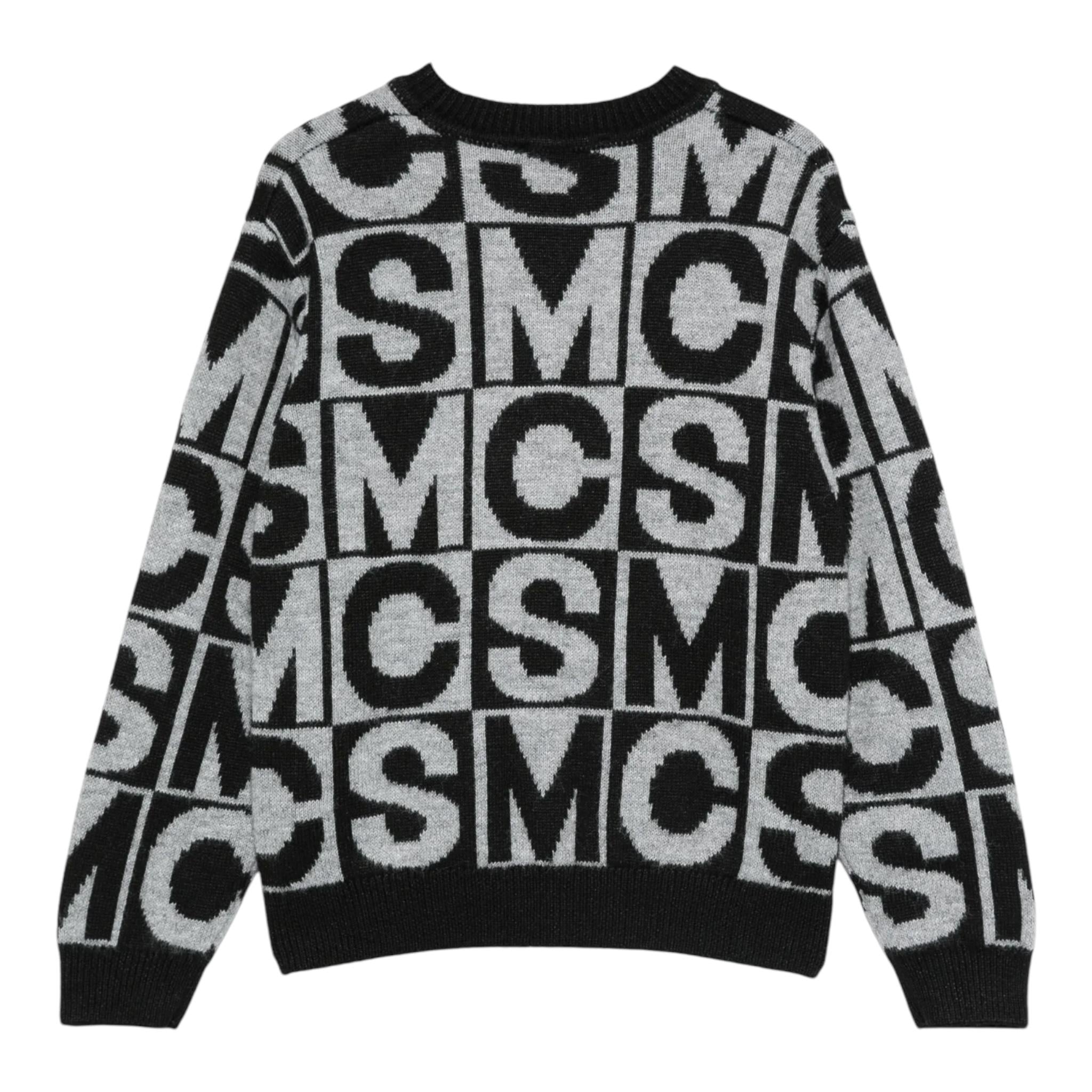 STELLA McCARTNEY maglia girocollo stampa fantasia Grigio per Bambino TV9P50 GRIGIO STELLA McCARTNEY 