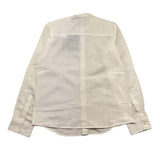 Dan John Camicia Manica Lunga Tinta Unita Collo Coreano per Bambino CMD5110J BIANCO DAN JOHN 