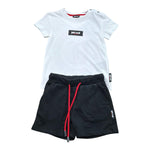 Just Cavalli Completo 2 Pezzi T-Shirt-Bermuda per Neonato JIP26059CJ BIANCO/NERO JUST CAVALLI 