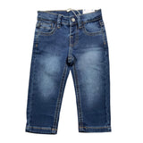 MAYORAL jeans tinta unita con girovita regolabile Blu per Neonato 2533 BLU MAYORAL 