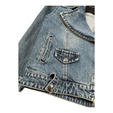 John Richmond Giubbino In Denim Tinta Unita per Bambina RGP26145GB BLU JOHN RICHMOND 