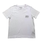 Dan John T-Shirt Girocollo Tinta Unita Con Stampa Logo Bianco Per Bambino