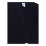 Aspesi Cardigan Tinta Unita con Bottoni per Bambino S25004GFEM110 BLU ASPESI 