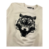 ANTONY MORATO felpa chiusa girocollo tinta unita con stampa tigre Bianco per Bambino FL0050202 BIANCO ANTONY MORATO 