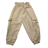 MAGIL pantalone tinta unita con elastico in vita Beige per Bambina GN25090 BEIGE MAGIL 