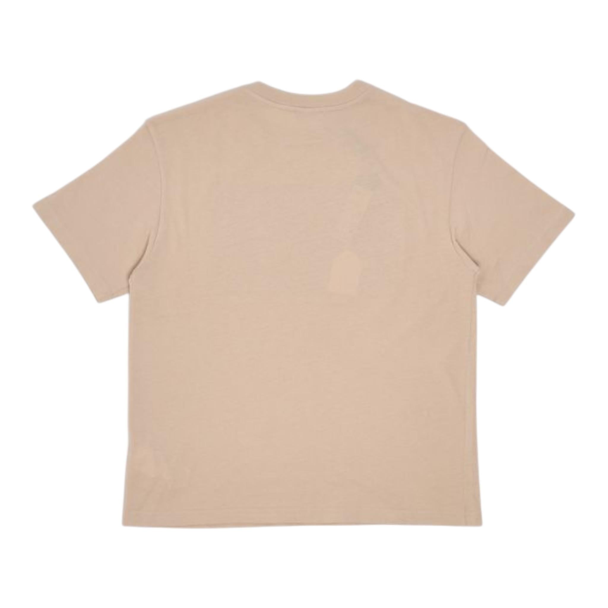 Elisabetta Franchi T-Shirt Girocollo Tinta Unita con Logo per Bambina EFTS218 CAMMELLO ELISABETTA FRANCHI 