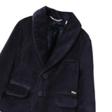 Mini Banda Giacca Tinta Unita In Velluto per Neonato 3A630 BLU MINI BANDA 