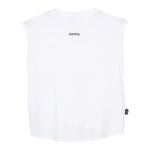 Aspesi Canotta Tinta Unita con Stampa per Bambino S25050TSM7038 BIANCO ASPESI 