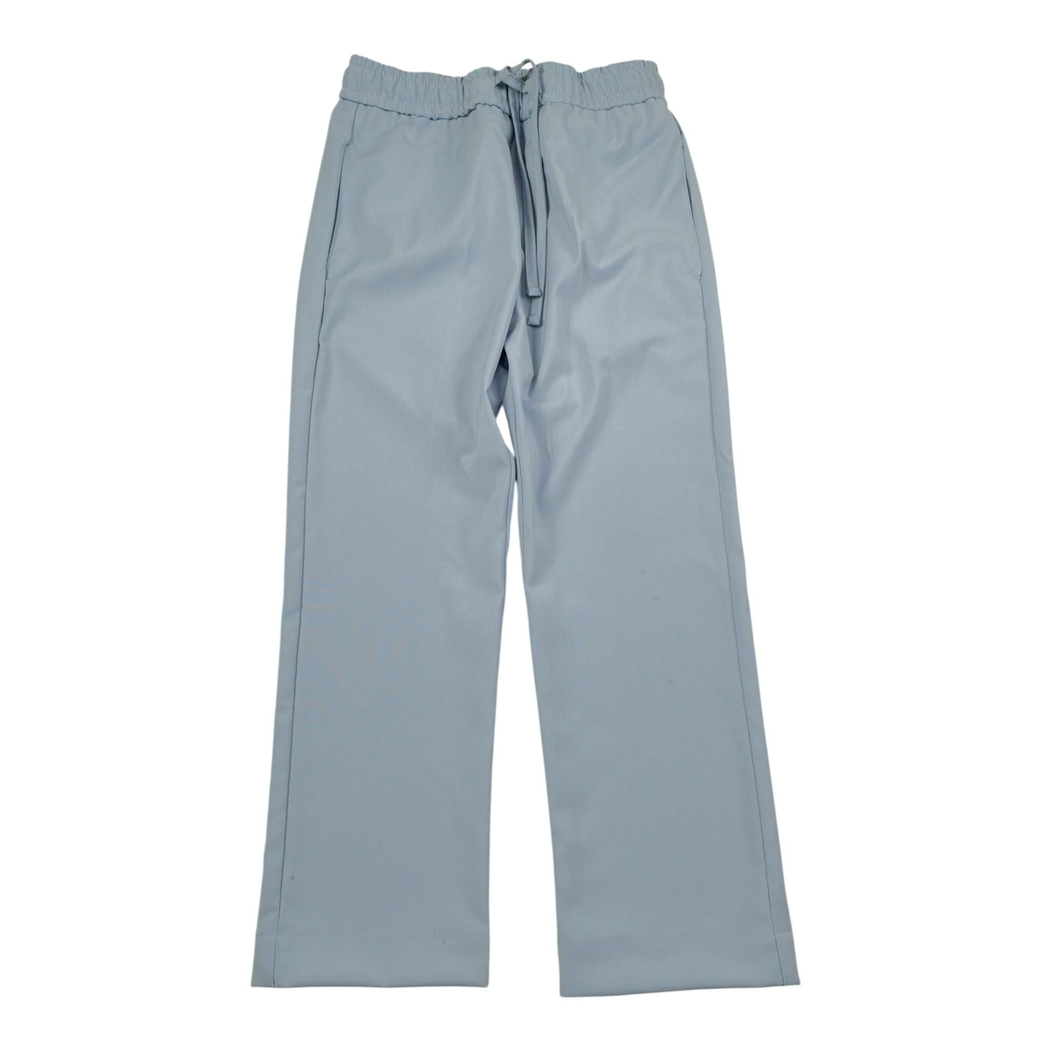 Manuel Ritz Pantalone Tinta Unita con Tasche America per Bambino MR2891 AZZURRO MANUEL RITZ 