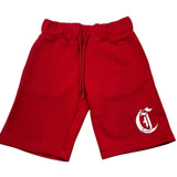 Just Cavalli Bermuda Felpa Tinta Unita con Logo per Bambino JBP26020BE ROSSO JUST CAVALLI 