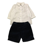 LA STUPENDERIA completo 2 pezzi camicia-bermuda Bianco per Neonato CCCT27 BIANCO LA STUPENDERIA 