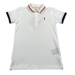 Trussardi Polo Mezza Manica Tinta Unita  per Bambino TBP26048PO BIANCO TRUSSARDI 