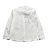 Daniele Alessandrini Camicia Manica Lunga Tinta Unita con Stampa per Bambino 1295C00084J BIANCO DANIELE ALESSANDRINI 