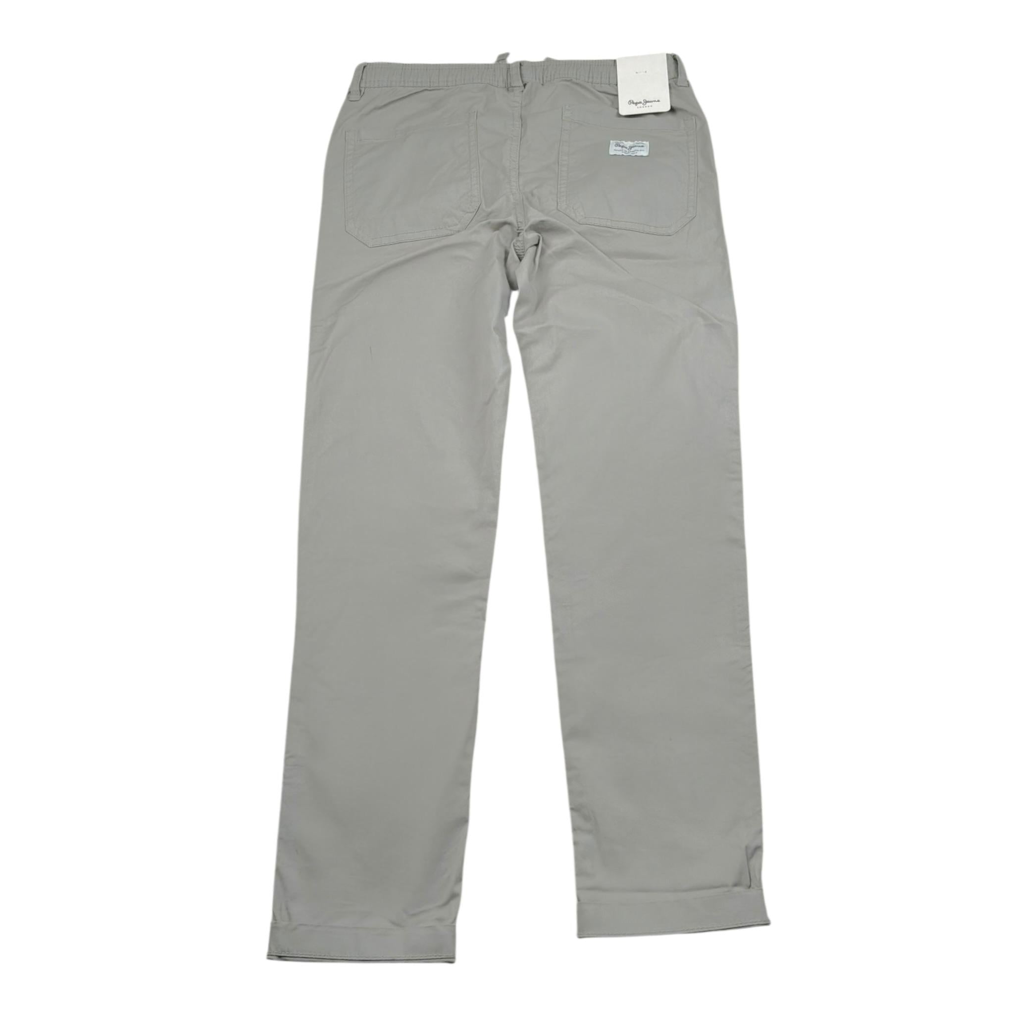 Pepe Feamo Pantalone Tinta Unita con Elastico In Vita per Bambino PB210733 VERDE CHIARO PEPE JEANS 