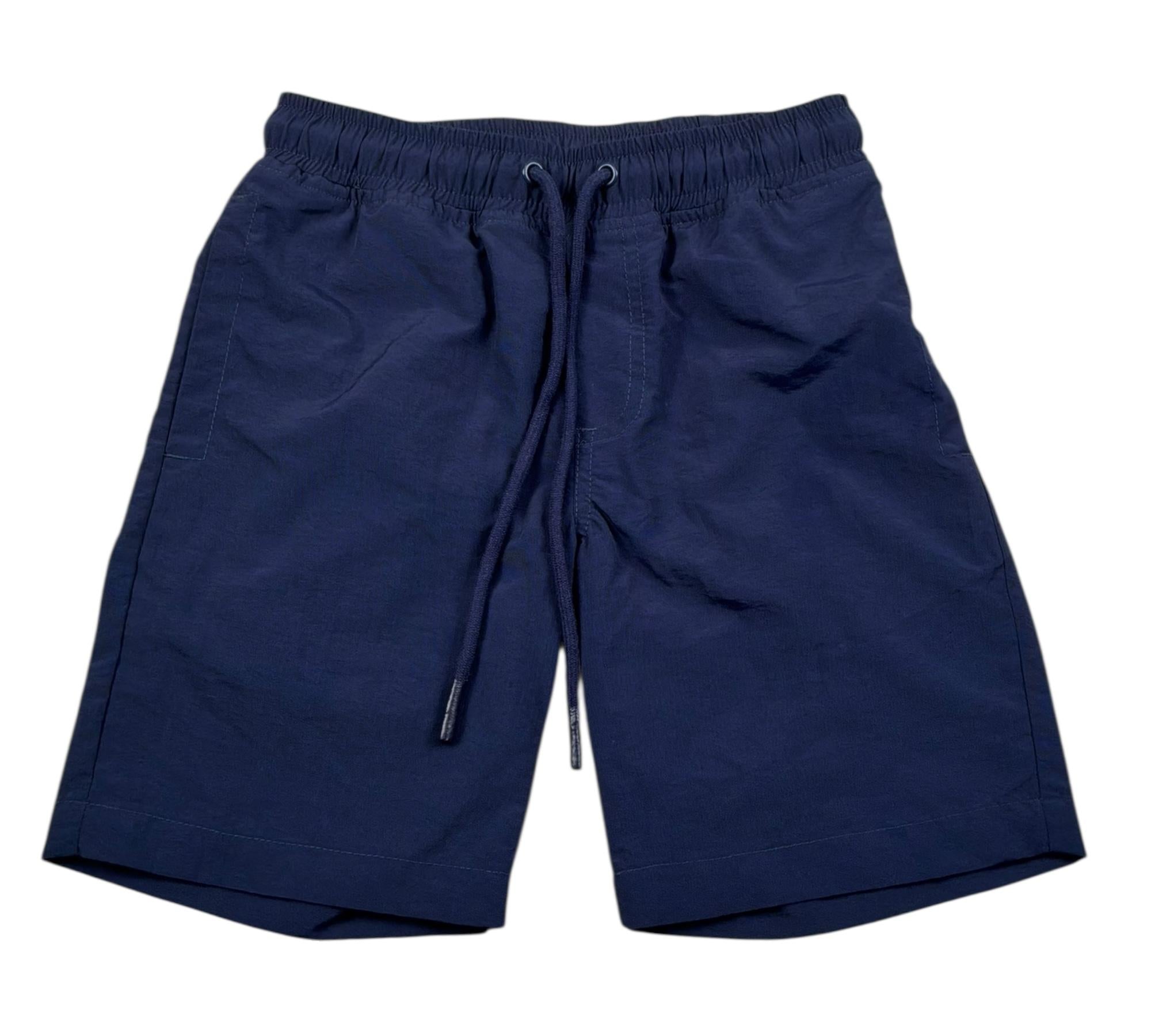 Trussardi Bermuda Tinta Unita con Elastico In Vita per Bambino TBP26032BE BLU TRUSSARDI 