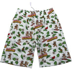 Moschino Costume Tinta Unita con Stampe In Contrasto per Bambino HLU01M BIANCO MOSCHINO 