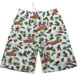 Moschino Costume Tinta Unita con Stampe In Contrasto per Bambino HLU01M BIANCO MOSCHINO 
