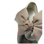 Andanines Ballerina Tinta Unita con Fiocco per Neonata 221128 ORO ANDANINES 