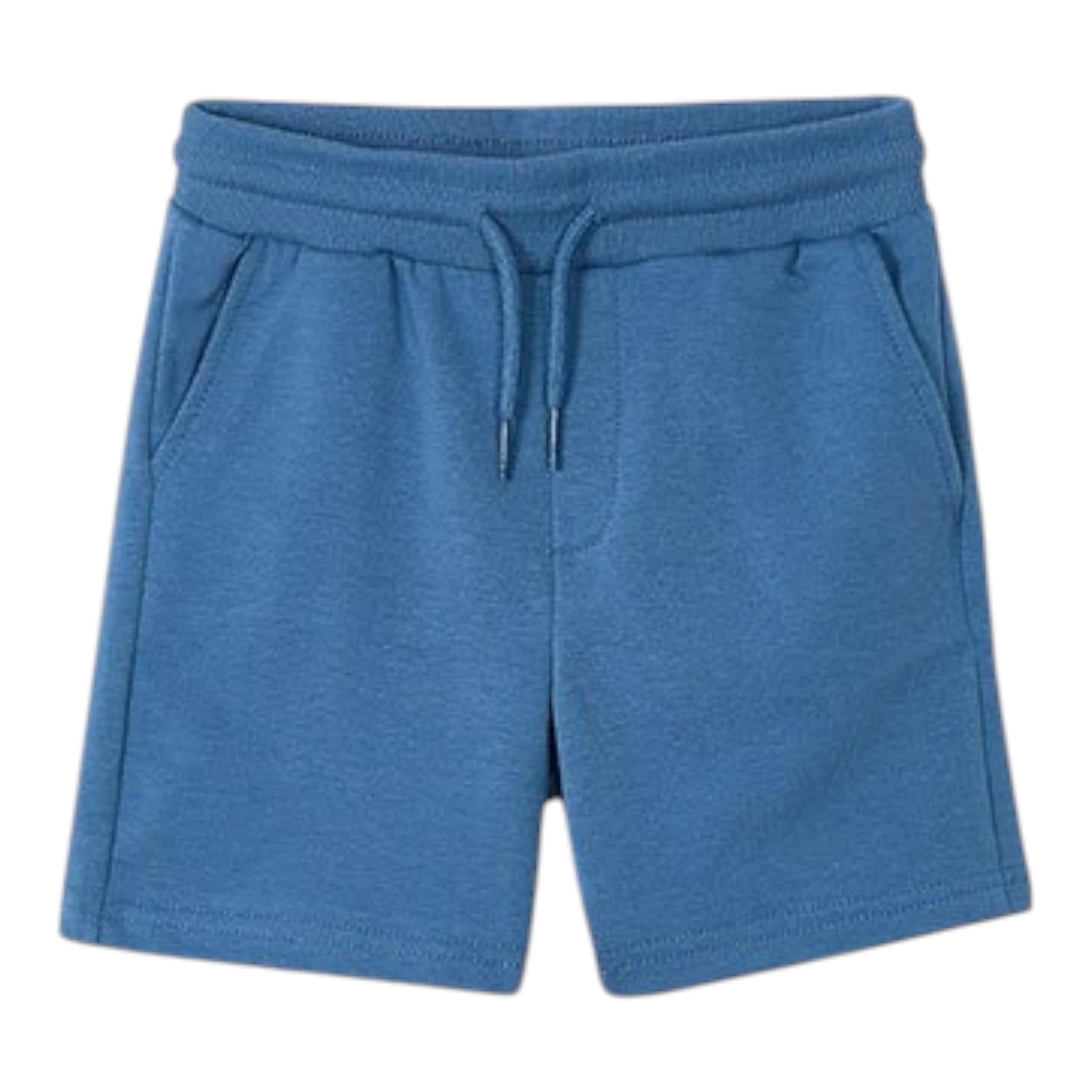 Mayoral Bermuda Tinta Unita con Elastico In Vita per Bambino 611 BLU MAYORAL 