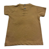 John Richmond T-Shirt Girocollo Tinta Unita con Logo per Neonato RIP26017TS BEIGE JOHN RICHMOND 