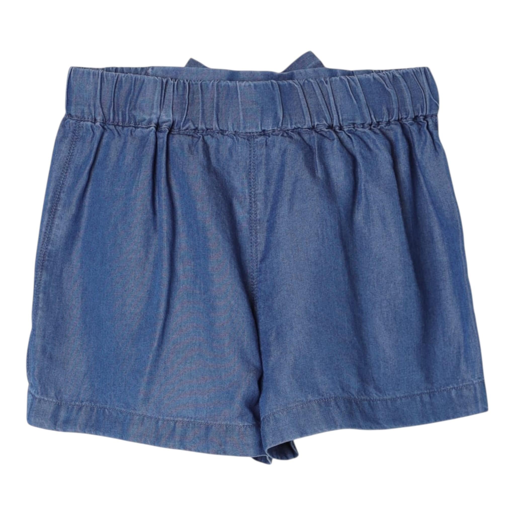 Liu Jo Short Tinta Unita con Elastico In Vita per Bambina KA4079J BLU LIU JO 