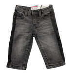 CESARE PACIOTTI jeans tinta unita con girovita regolabile Nero per Neonato PTP5361BN NERO CESARE PACIOTTI 