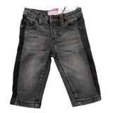 CESARE PACIOTTI jeans tinta unita con girovita regolabile Nero per Neonato PTP5361BN NERO CESARE PACIOTTI 