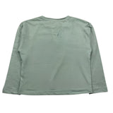 LOSAN shirt girocollo tinta unita con stampa Verde acqua per Neonata 51032941022015 VERDE ACQUA LOSAN 