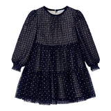 MAYORAL abito manica lunga tinta unita Blu per Bambina 4910 BLU MAYORAL 