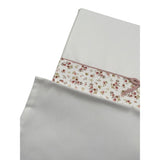 Barcellino Set Lenzuola 3 Pezzi Tinta Unita per Neonata 10085 BIANCO BARCELLINO 