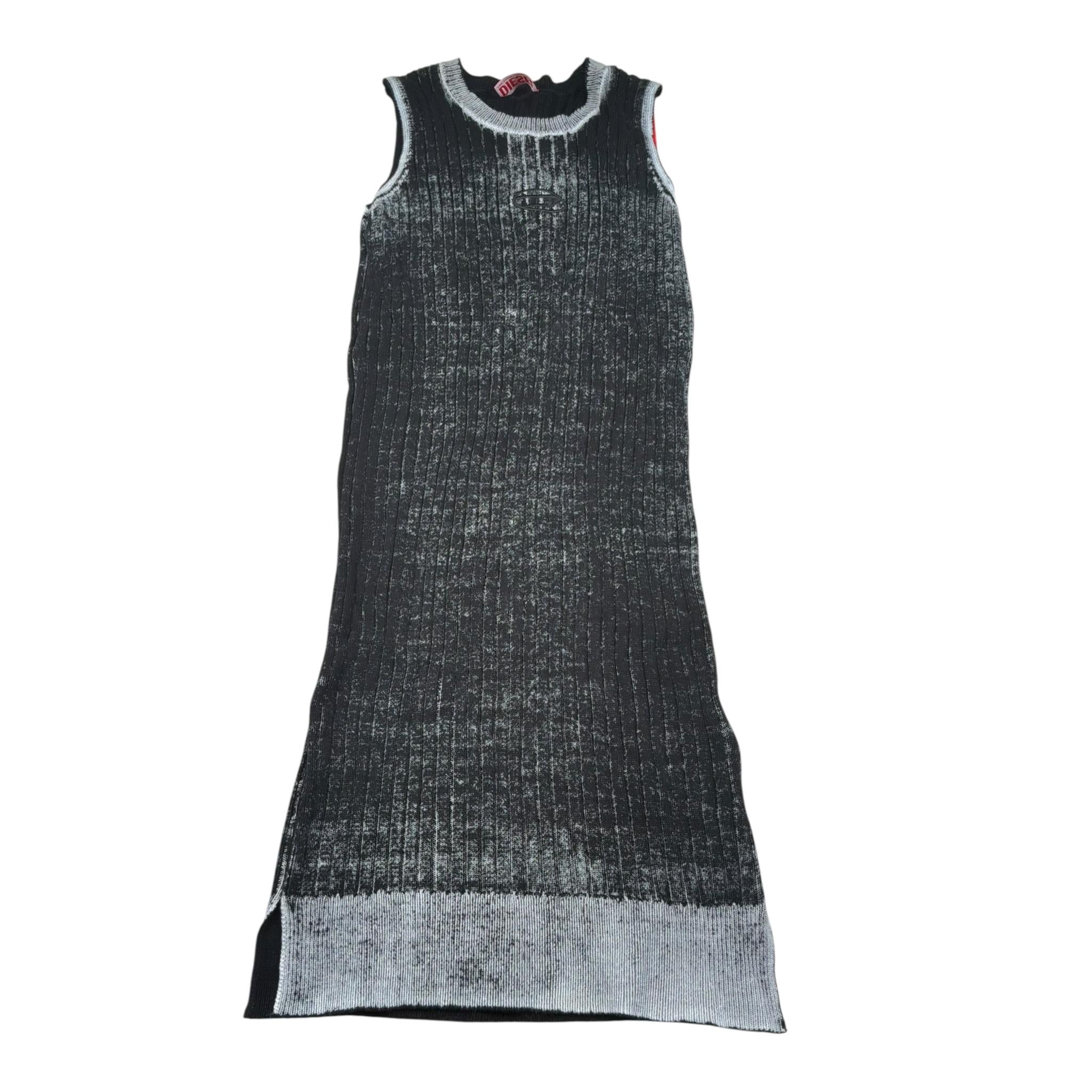 Diesel Abito tinta unita Giromanica Grigio per Bambina J01825 GRIGIO DIESEL 