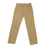 Elisabetta Franchi Pantalone Tinta Unita con Bottone Beige per Bambina