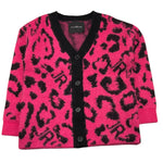 JOHN RICHMOND cardigan fantasia maculata Rosa fluo per Bambina RGA25047CD ROSA FLUO JOHN RICHMOND 
