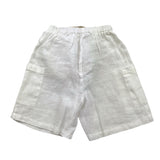 Babe & Tess Short Tinta Unita con Elastico In Vita per Neonata 24518180N BIANCO BABE & TESS 