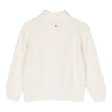 DONDUP maglia tinta unita mezzo collo Panna per Bambina DMMA001X PANNA DONDUP 