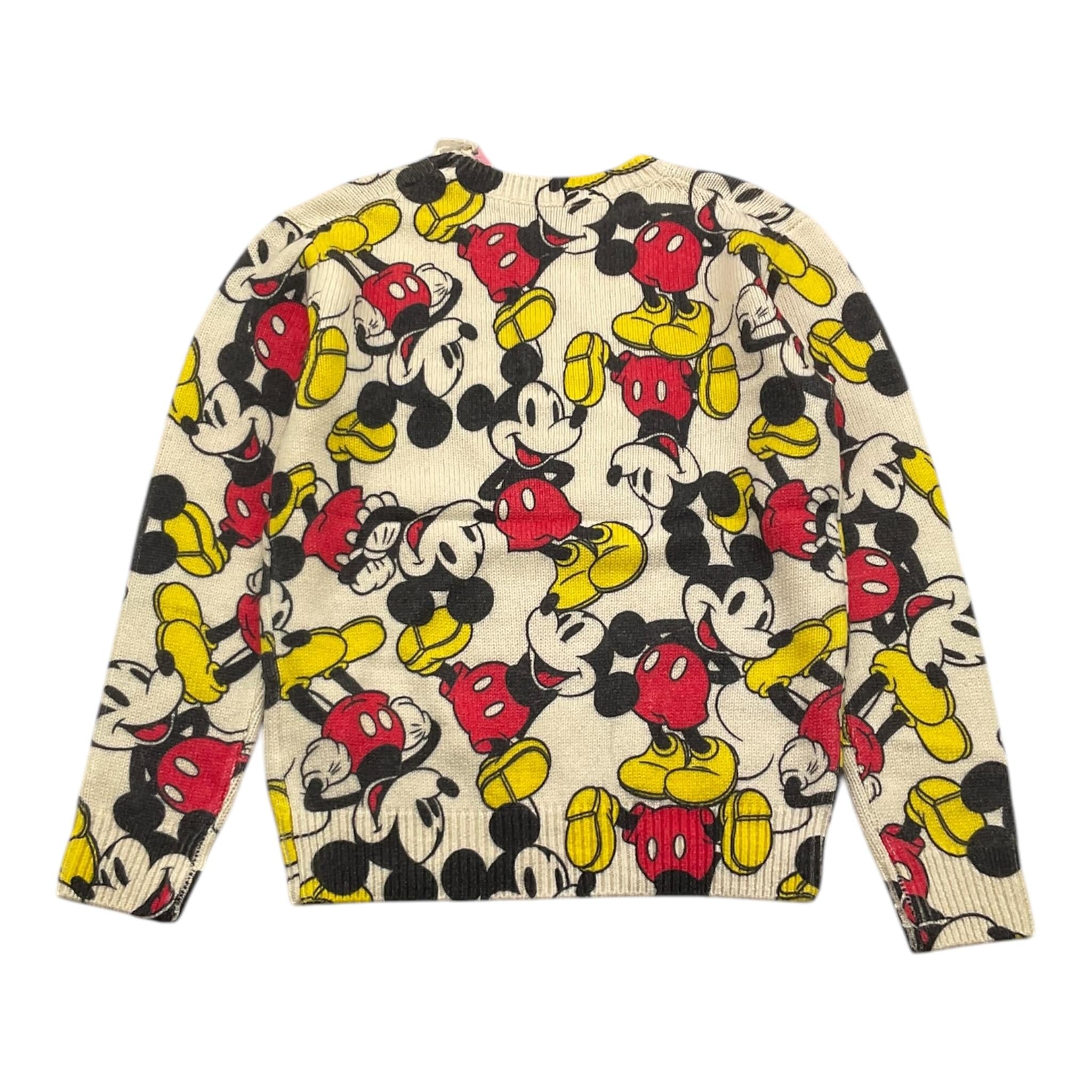 SAINT BARTH maglia tinta unita con stampa topolino Beige per Bambino DOUGLAS BEIGE SAINT BARTH 