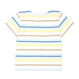Timberland T-Shirt Tinta Unita con Fantasia A Righe per Neonato T60513N BIANCO TIMBERLAND 
