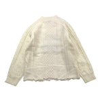 TO be too maglia tinta unita con stampa Bianco per Bambina TFBF24M603 BIANCO TO be too 