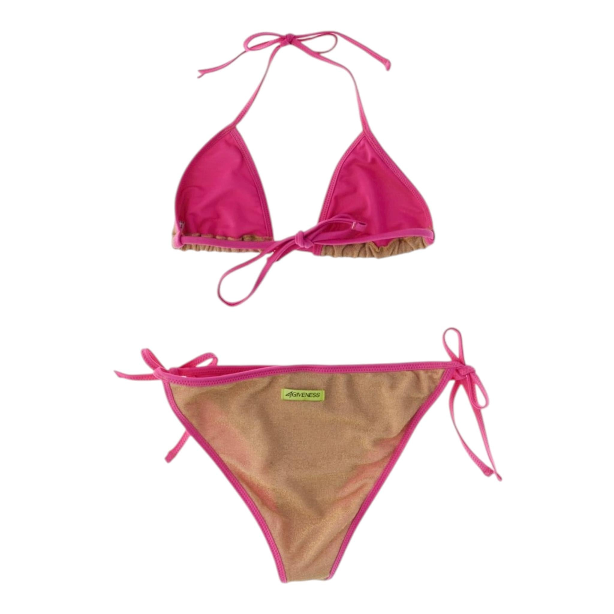 4Giveness Costume 2 Pezzi Triangol-Slip  per Bambina 125GBWBK5270 ORO 4GIVENESS 