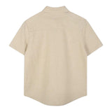 Boss Camicia Mezza Manica Tinta Unita per Bambino J52008X BEIGE BOSS 