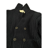 Dou Dou Cardigan Tinta Unita con Bottoni per Bambina DW9P00X BLU DOU DOU 