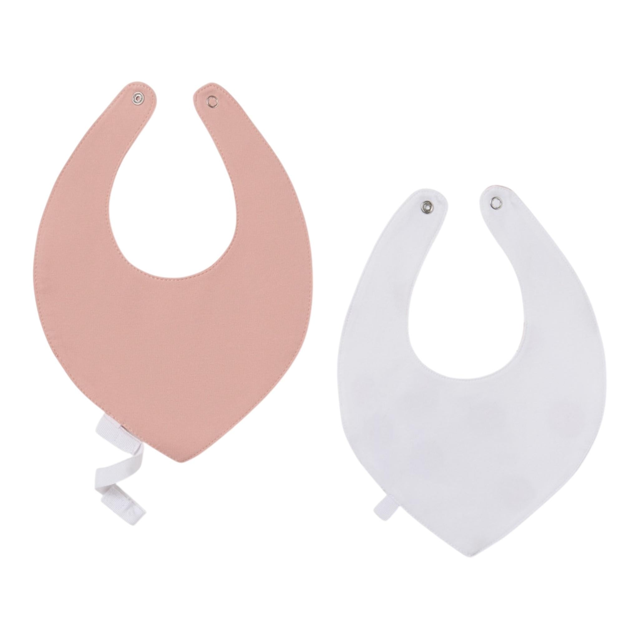 Mayoral Set 2 Pezzi Bavette Bicolore per Neonata 9094 BIANCO/ROSA MAYORAL 