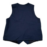 Manuel Ritz Gilet Tinta Unita con Bottoni per Bambino MR2929 BLU MANUEL RITZ 