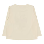 LIU JO shirt girocollo tinta unita con brillantini Panna per Neonata KF4028 PANNA LIU JO 