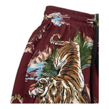 Yes London Bermuda Tinta Unita con Stampa Fantasia per Bambino JR7035 BORDEAUX YES LONDON 