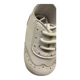 Ambaraba Scarpine Tinta Unita con Lacci per Neonato SM3886 BIANCO AMBARABA 