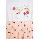 Guess Abito Mezza Manica Stampa Fantasia per Bambina K5GK01K6YW4X BIANCO GUESS 