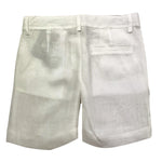 Little Bear Bermuda Tinta Unita con Girovita Regolabile per Bambino 8229J BIANCO LITTLE BEAR 