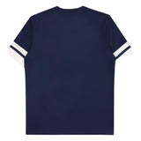 Adidas T-Shirt Girocollo Tinta Unita con Logo per Bambino JJ0053 BLU Adidas 